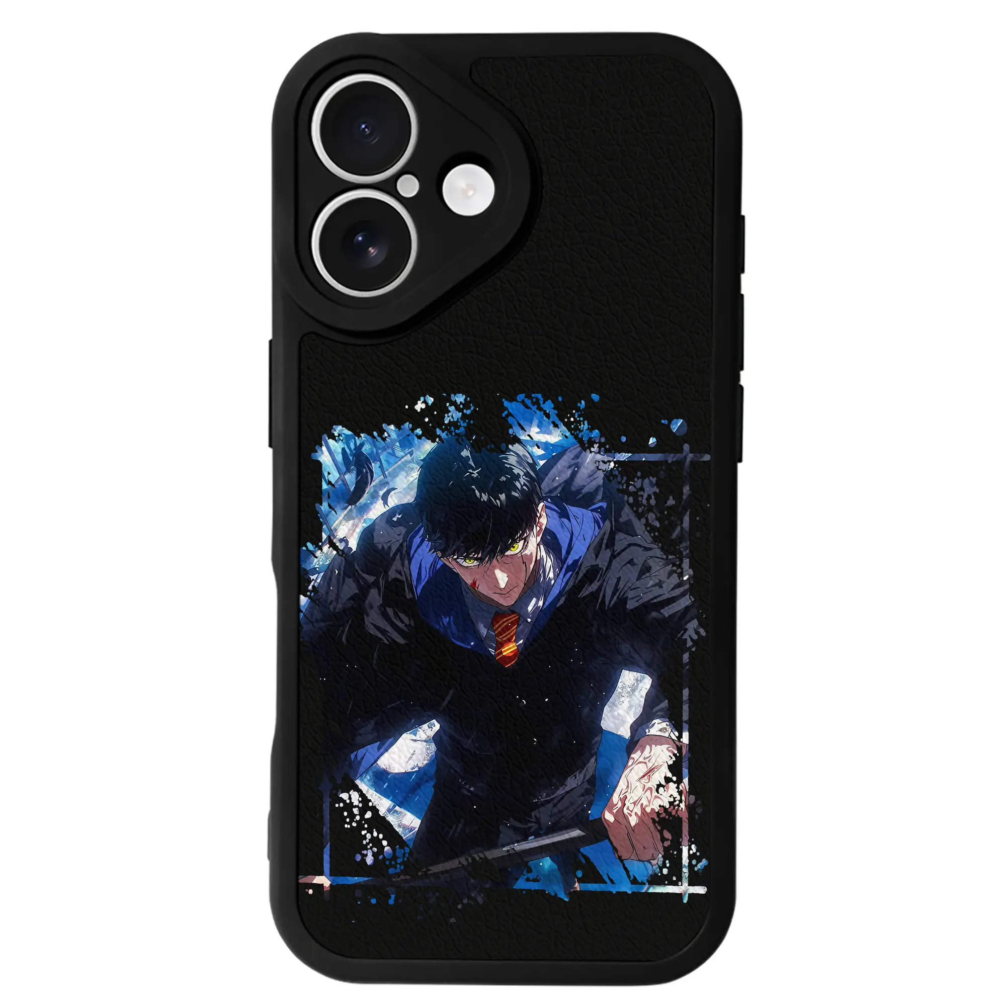 マッシュル グッズ,マッシュ・バーネデッド - IPhone 16シリーズ対応 ・ シリコンスマホケース ・ レザー調 ・ 高精度フィット ・ 耐衝撃 ・ ワイヤレス充電対応 ・ 精密カット